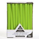 Pappstar Leuchterkerzen limonengrün, 2,2 x 25cm (50...