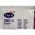 Duni Zelltuch Servietten Weiß dreilagig, 24x24cm (250 Stck. Packung)
