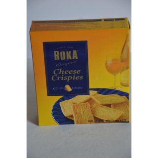 Roka Original Cheese Crispies Käsegebäck Gouda (150g Packung)