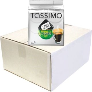 Tassimo T-Disc Carte Noire "Colombia", 5x 16 Stck.