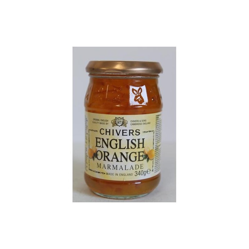 Chivers English Orange Marmalade Orangenmarmelade mit Schale (340g Gl
