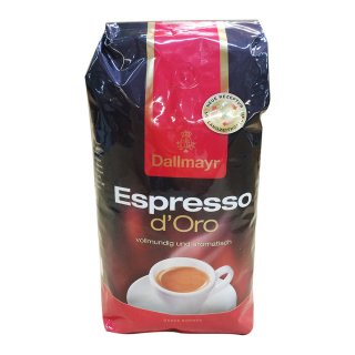 Kaffeebohnen Dallmayr "Espresso d´Oro", 1 kg Bohnen