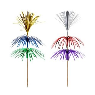 Papstar Dekopicker Feuerwerk, 18cm (100 Stück)