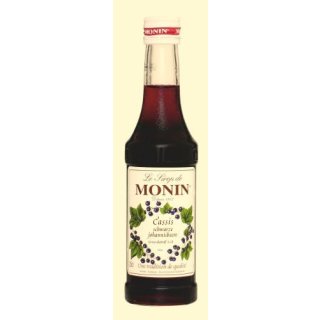 Gourmet-Sirup, Monin "Cassis", 250 ml