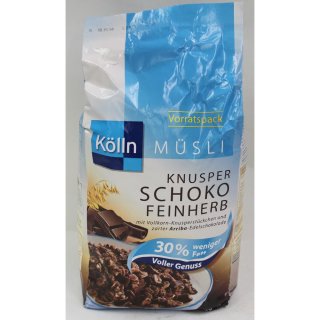 Kölln Müsli Knusper Schoko Feinherb (1,7Kg Packung)