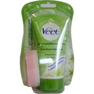 Veet Dusch-Haarentfernungs-Creme (150ml Tube)