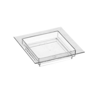 Papstar klare Fingerfood Teller, 7 x 7cm ( 50 Stück)