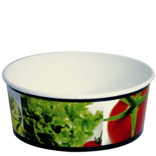 Papstar Salatschale ToGo aus Pappe, 15,1 cm (45 Stück)