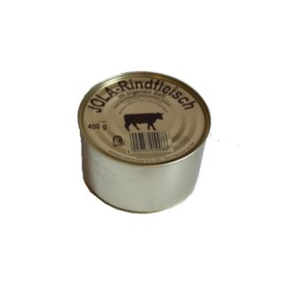 Jola Dreistern Rindfleisch im eigenem Saft (400g Dose)