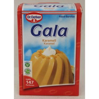 Dr. Oetker Pudding Gala mit Karamellgeschmack (1Kg Packung)