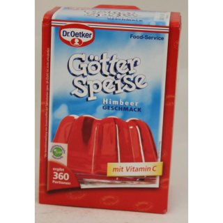 Dr. Oetker Götterspeise mit Himbeergeschmack (1Kg Packung)