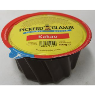 Pickerd Kakaoglasur (500g Packung)