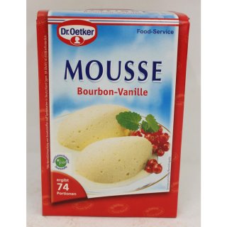 Dr. Oetker Mousse Bourbon-Vanille (1Kg Packung)