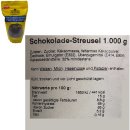 Pickerd Schoko Streusel Schokolade Schokostreussel 32% (1Kg Packung)