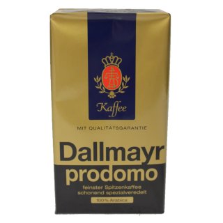 Dallmayr prodomo Feinster Spitzenkaffee 100% Arabica (1x500g Packung)