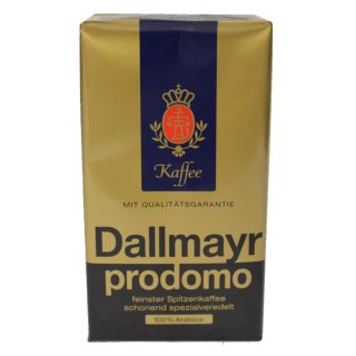 Dallmayr prodomo Feinster Spitzenkaffee 100% Arabica (500g Packung)