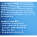 Toppits Ziploc Maxi Doppelverschluss gefrierbeutel 6...