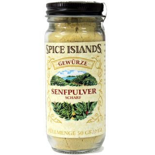 Spice Island Senfpulver scharf 50g
