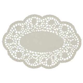 Papstar Mokkadeckchen oval, 22 x 15cm (500 Stück)