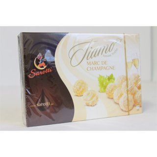 Sarotti Tiamo Marc de Champagne Feinste helle Trüffel (125g Packung)