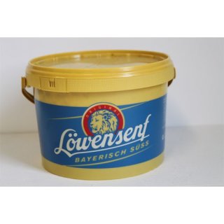 Löwensenf Bayrisch Süß (2,5kg Eimer)