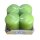 Papstar Stumpenkerzen kiwi, Ø 50 mm x 80 mm (4 Stück)