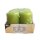 Papstar Stumpenkerzen kiwi, Ø 50 mm x 80 mm (4 Stück)