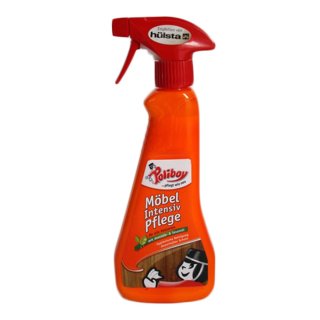 Poliboy Möbel Intensiv Pflege für alle Holzarten  (375ml Sprühflasche)