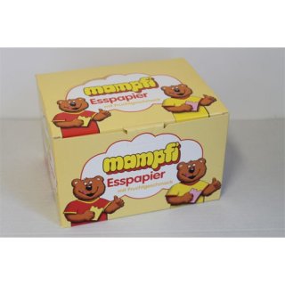 Mampfi Esspapier mit Fruchtgeschmack, 200 Stck.