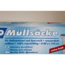 Papstar Müllsäcke Extra Breit 80x110cm, 140 Liter (10 Stck. Rolle)
