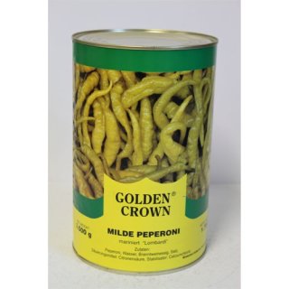 Golden Crown Milde Peperoni (4,25kg Dose)