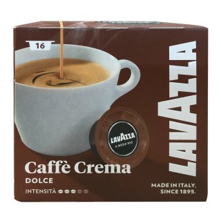 Lavazza A Modo Mio Caffè Crema Dolce, 16 St.