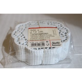 Staufen Tortenspitzen rund, 12cm Durchmesser (500 Stck. Packung)