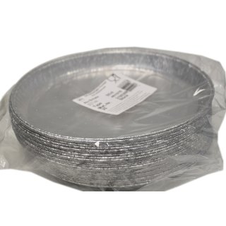 Alu Rundform für Pizza, 27cm (25 Stück)
