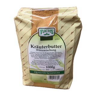 Fuchs Kräuterbutter Würzmischung (1x1kg Tüte)