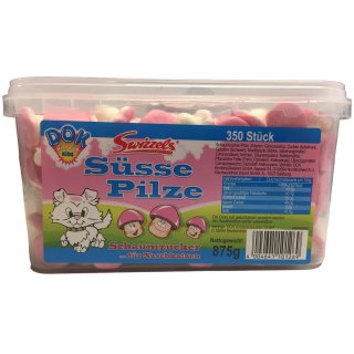 DOK Süsse Pilze Schaumzucker für Naschkatzen 350Stk (875g Dose)