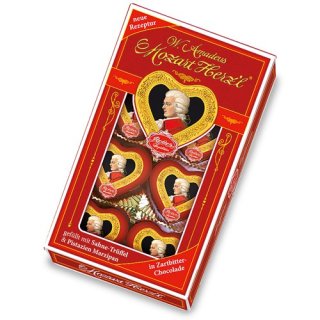 Reber Mozart Herzl 8er-Packung (80g)