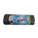 Papstar schwarze Müllsäcke mit Zugband 60l,...