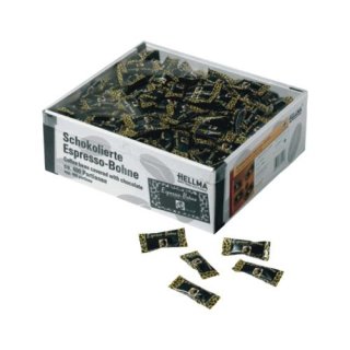 Hellma Espresso-Schokobohne, Zartbitter 400 St.