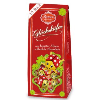 Reber Chocolade Glückskäfer Beutel (105g)
