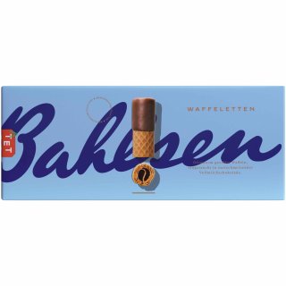 Bahlsen Waffeletten Waffelgebäck mit Vollmilchschokolade (1x100g Packung)