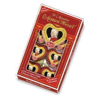 Reber Mozart Herzl 8er-Packung Weihnachten (80g)