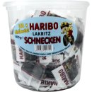 Haribo Lakritz Schnecken Mini Beutel (1,27kg Runddose)