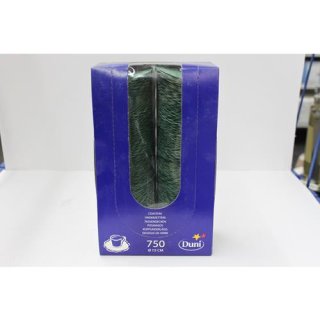 Duni Tassendeckchen Jägergrün 9lagig, 7,5cm (750 Stck. Packung)