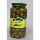 Dittmann Spanische Oliven Grün, ohne Stein (400g Glas)