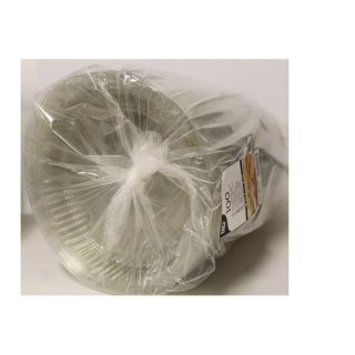 Pappstar Deckel für Salatschale, rund, transparent, D=225mm (100 Stück)