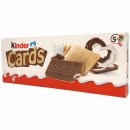 Ferrero Kinder Cards Kekse mit Milch und Kakaofüllung (128g Packung)