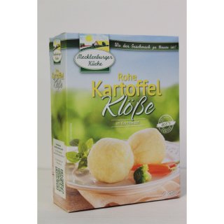 Mecklenburger Rohe Kartoffelklöße im Kochbeutel 6er Pack (200g Karton)